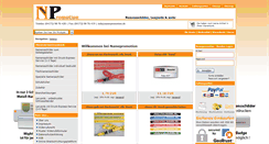 Desktop Screenshot of namepromotion-shop.de